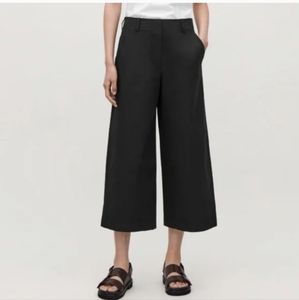 COS Wide Leg Balloon Pant Black Size 6